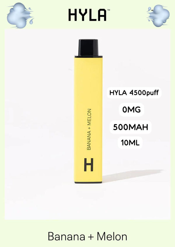 HYLA 4500 Puffs Disposable Vape (0mg Nicotine Free)