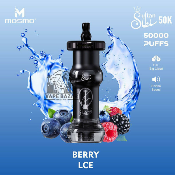Mosmo Sultan 50k Puffs DTL E-hookah Dispoable Vape in Dubai