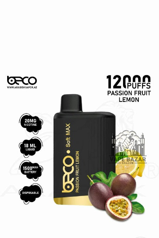BECO Soft Max 12000 Puffs Disposable Vape in UAE