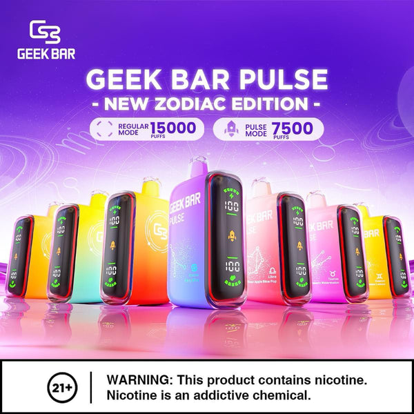 GEEK Bar Pulse 15000 Puffs Disposable Vape 50mg