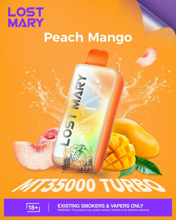 Lost Mary Turbo MT35000 Puffs 50mg Disposable Vape in UAE