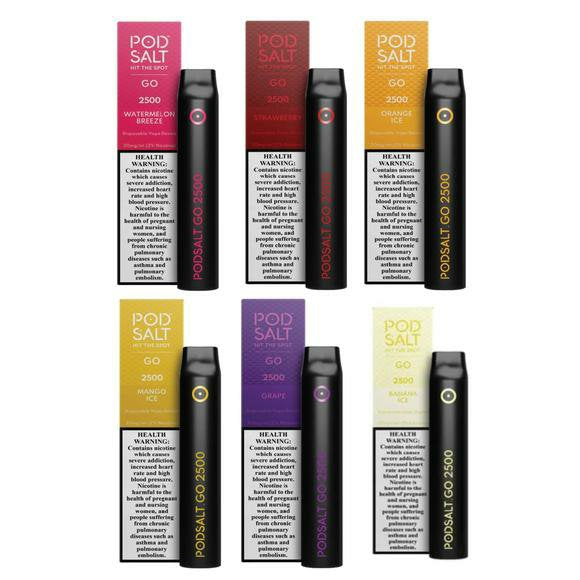 POD SALT Go Disposable 2500 Puffs |  Vape king Emirates |