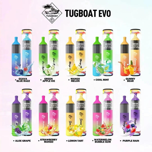 TugboatEVO4500PuffsDisposableVape | Vape king Emirates