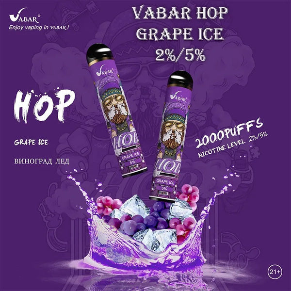 Vabar HOP Disposable Vape 2000 Puffs