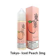 TOKYO (ICED PEACH) 60ML NICOTINE 3MG